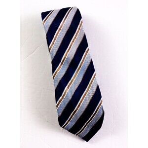 Donald J. Trump Signature Collection Men's Striped Print Silk Neck Tie